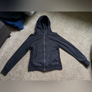 ZYIA Black Zip Up Hoodie